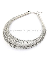 Metal Spring Necklace